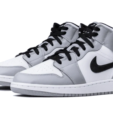 Air Jordan 1 Mid Light Smoke Grey