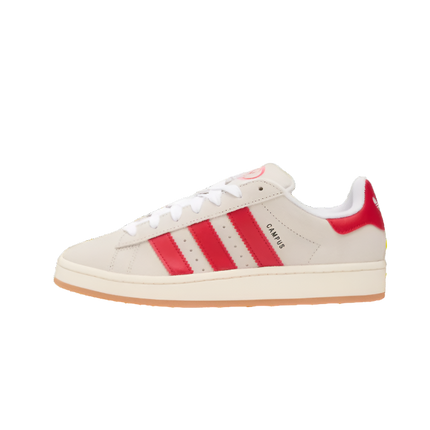 Adidas Campus 00's Crystal White Better Scarlet