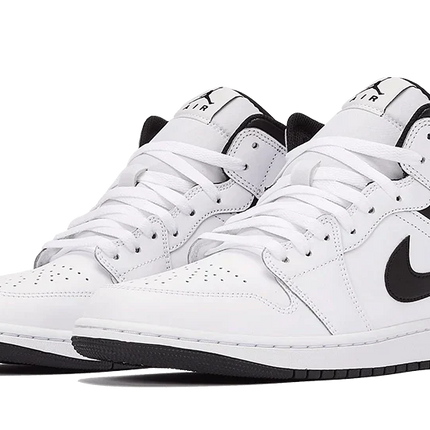 Air Jordan 1 Mid White Black