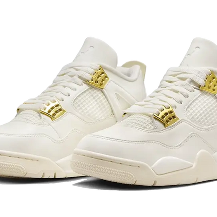 Air Jordan 4 Sail Metallic Gold - FeelTheKicks 2