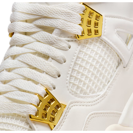 Air Jordan 4 Metallic Gold