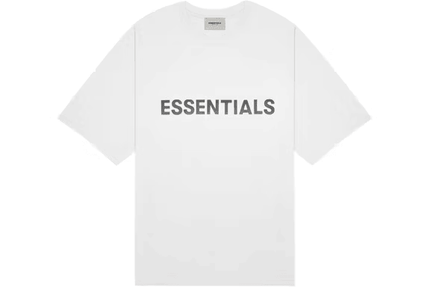 Fear of God Essentials Boxy T-Shirt Applique Logo White