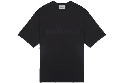 Fear of God Essentials Boxy T-Shirt Applique Logo Black