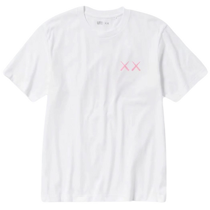 KAWS x Uniqlo Pink T-shirt