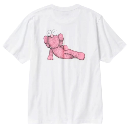 KAWS x Uniqlo Pink T-shirt