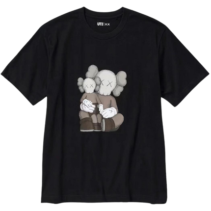 KAWS x Uniqlo Black T-shirt