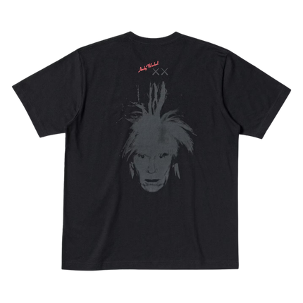 KAWS x Uniqlo Warhol UT Graphic T-shirt Black