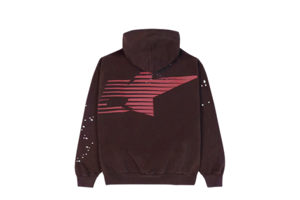 Sp5der Araignee Hoodie Brown