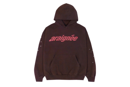 Sp5der Araignee Hoodie Brown