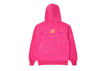 Sp5der P*NK V2 Hoodie Pink