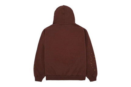 Sp5der Web Hoodie Brown