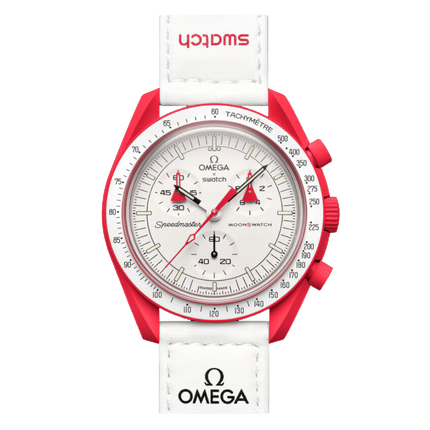 Swatch x Omega Bioceramic Moonswatch Mission to Mars