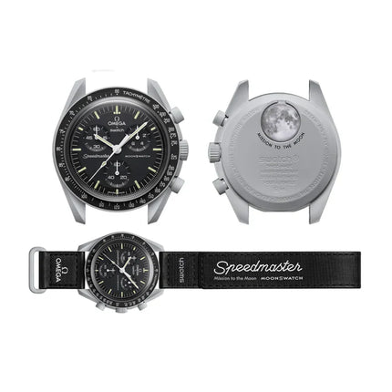 Swatch x Omega Bioceramic Moonswatch Mission to Moon