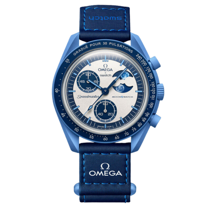 Swatch x Omega Bioceramic Moonswatch Mission to the Super Blue Moonphase