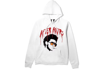 The Weeknd x Vlone Bat Country Pullover Hood White