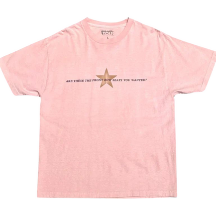 Travis Scott Utopia Circus Maximus Pink Star Tee