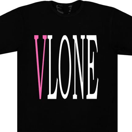 VLONE Tee Black Pink