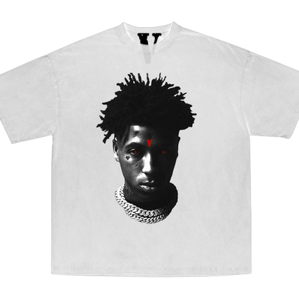 Vlone x YoungBoy NBA Reaper's Child White TShirt