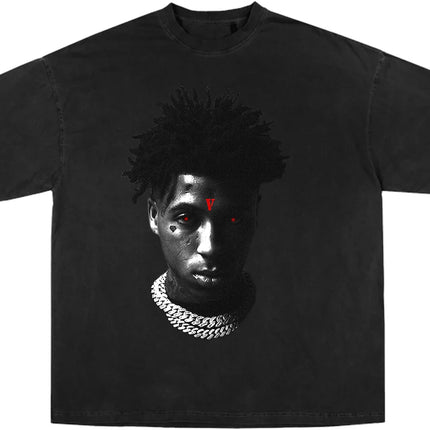 Vlone x YoungBoy NBA Reaper's Child Black TShirt