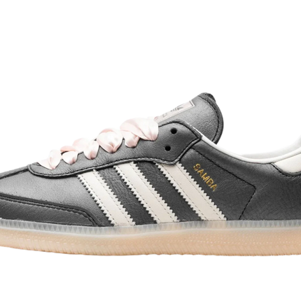 Adidas Samba OG Black Pink Ribbon Laces