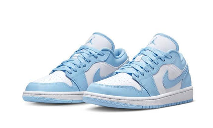 Air Jordan 1 Low Aluminium Ice Blue - FeelTheKicks