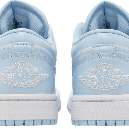 Air Jordan 1 Low Aluminium Ice Blue - FeelTheKicks