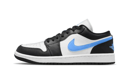 Air Jordan 1 Low Black University Blue White - FeelTheKicks