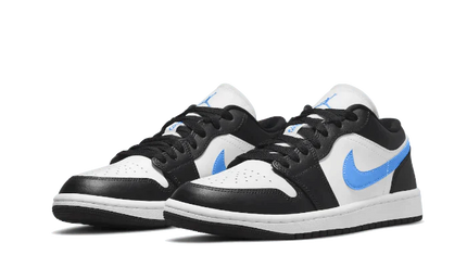 Air Jordan 1 Low Black University Blue White - FeelTheKicks