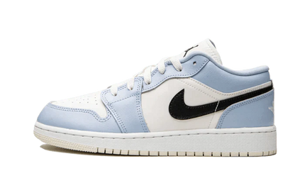 Air Jordan 1 Low Ice Blue Black - FeelTheKicks