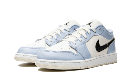 Air Jordan 1 Low Ice Blue Black - FeelTheKicks