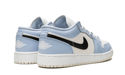 Air Jordan 1 Low Ice Blue Black - FeelTheKicks