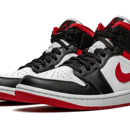 Air Jordan 1 Mid Gym Red Black White - FeelTheKicks