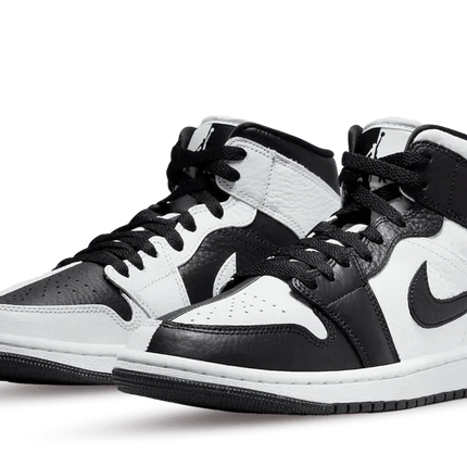 Air Jordan 1 Mid Invert Black White (W) - FeelTheKicks