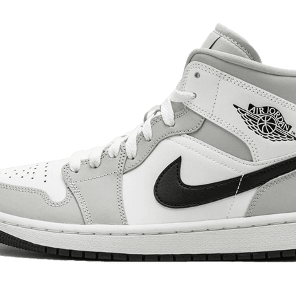 Air Jordan 1 Mid Light Smoke Grey - FeelTheKicks