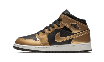 Air Jordan 1 Mid Metallic Gold - FeelTheKicks