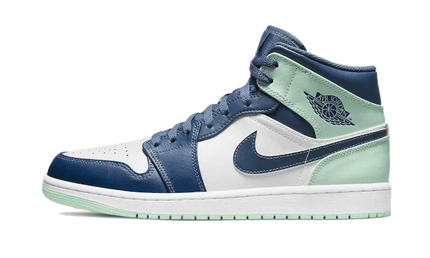 Air Jordan 1 Mid Mystic Navy Mint Foam - FeelTheKicks