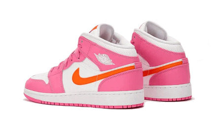 Air Jordan 1 Mid Pinksicle Orange - FeelTheKicks