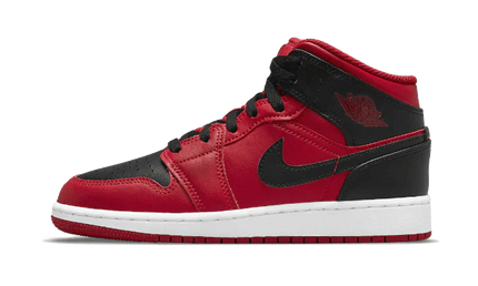 Air Jordan 1 Mid Reverse Bred GS - FeelTheKicks