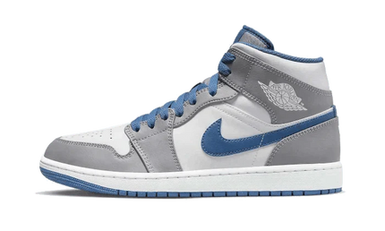 Air Jordan 1 Mid True Blue - FeelTheKicks