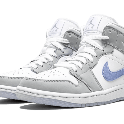 Air Jordan 1 Mid Wolf Grey Aluminum - FeelTheKicks