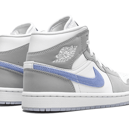 Air Jordan 1 Mid Wolf Grey Aluminum - FeelTheKicks