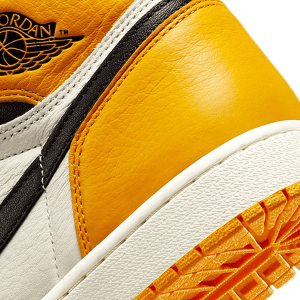 Air Jordan 1 Retro High OG Yellow Toe Taxi - FeelTheKicks