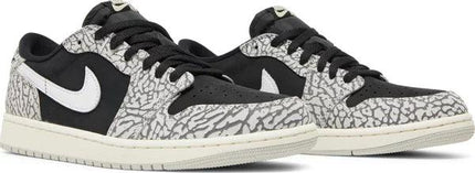 Air Jordan 1 Retro Low OG Black Cement - FeelTheKicks