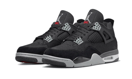 Air Jordan 4 Retro Black Canvas - FeelTheKicks