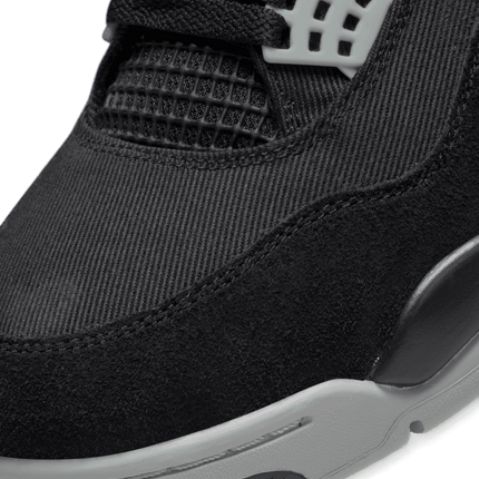 Air Jordan 4 Retro Black Canvas - FeelTheKicks