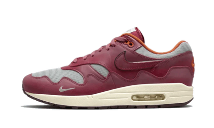 Air Max 1 Patta Waves Rush Maroon - FeelTheKicks