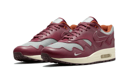 Air Max 1 Patta Waves Rush Maroon - FeelTheKicks