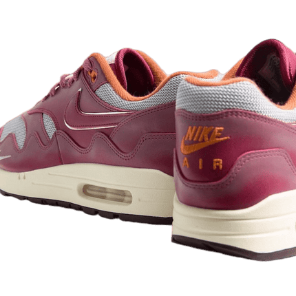 Air Max 1 Patta Waves Rush Maroon - FeelTheKicks