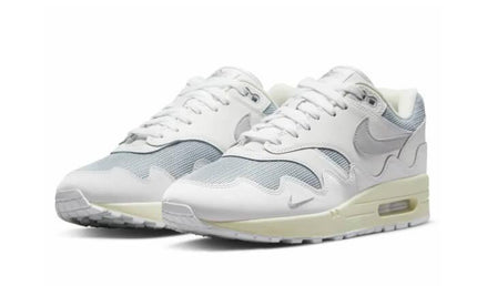 Air Max 1 Patta Waves White Silver - FeelTheKicks