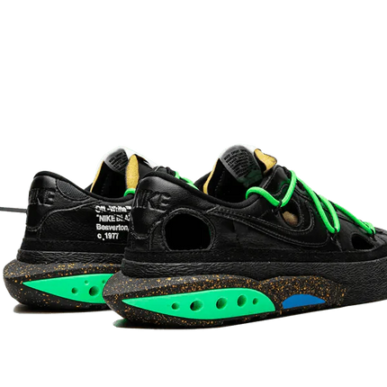 Blazer Low Off-White Black Green - FeelTheKicks